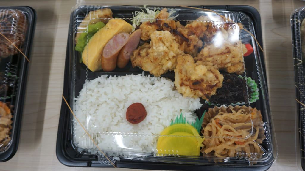 とり天弁当