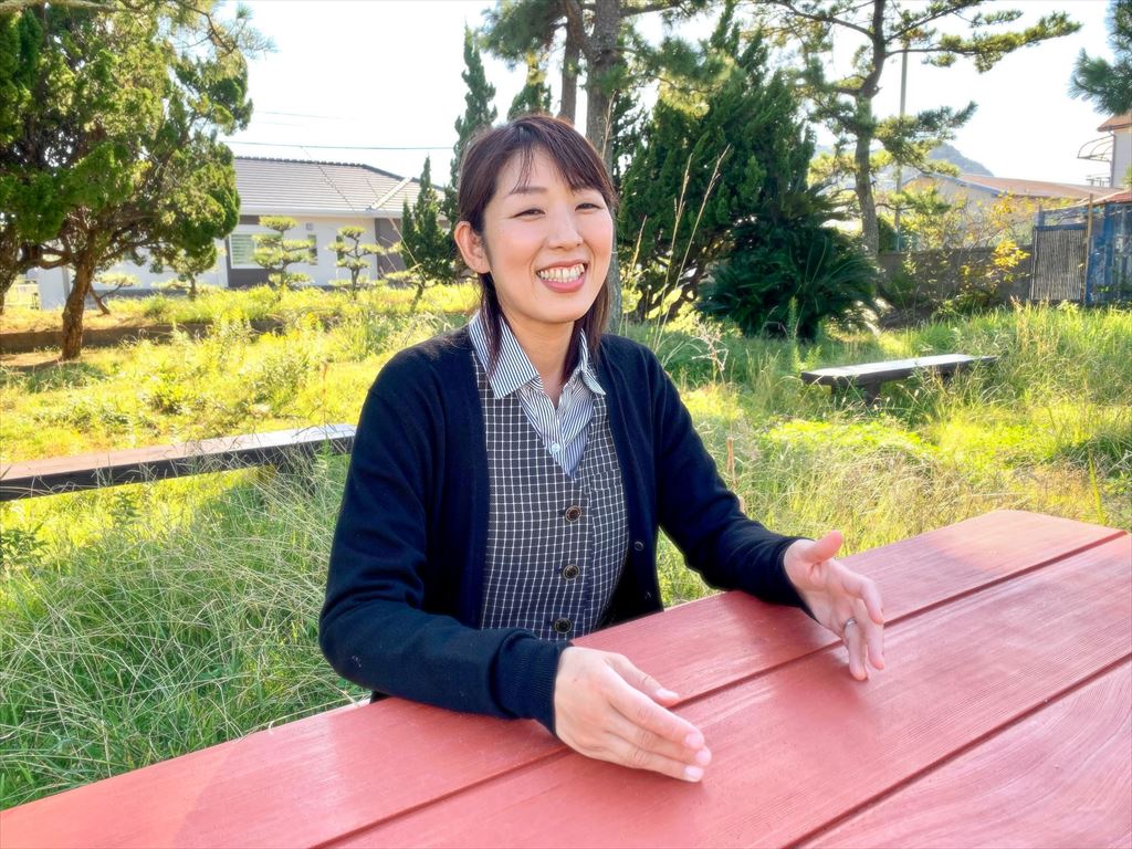 笑顔の素敵な香葉さん