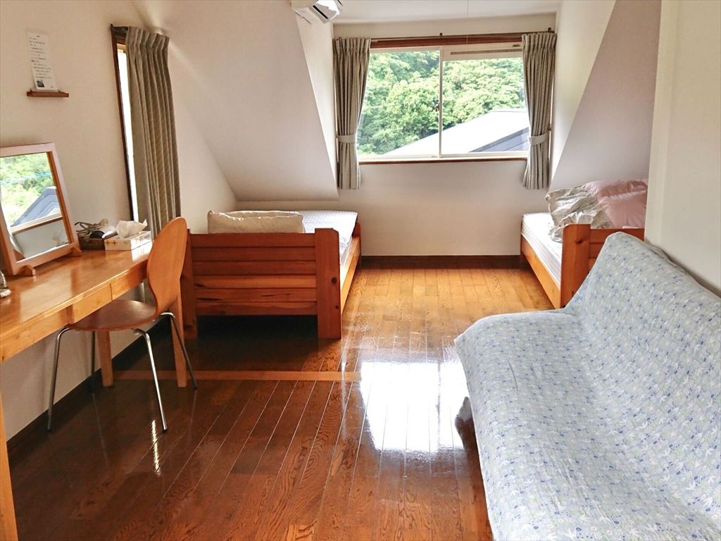 客室の写真です。