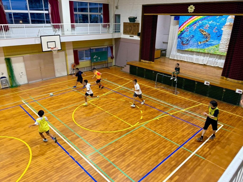 フットサルの様子