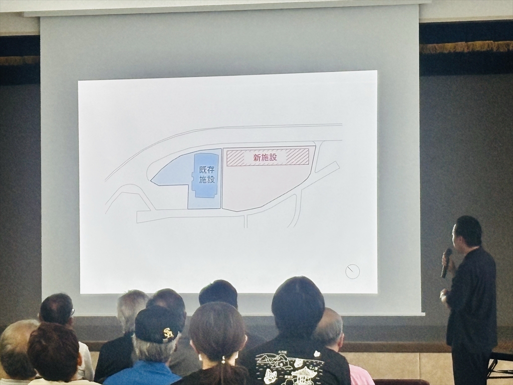 施設場所の説明の図